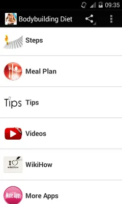 Bodybuilding Diet android App screenshot 4